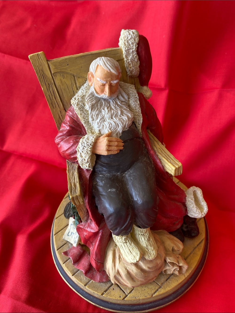 Norman Rockwell “The Day After Christmas” Figurine.